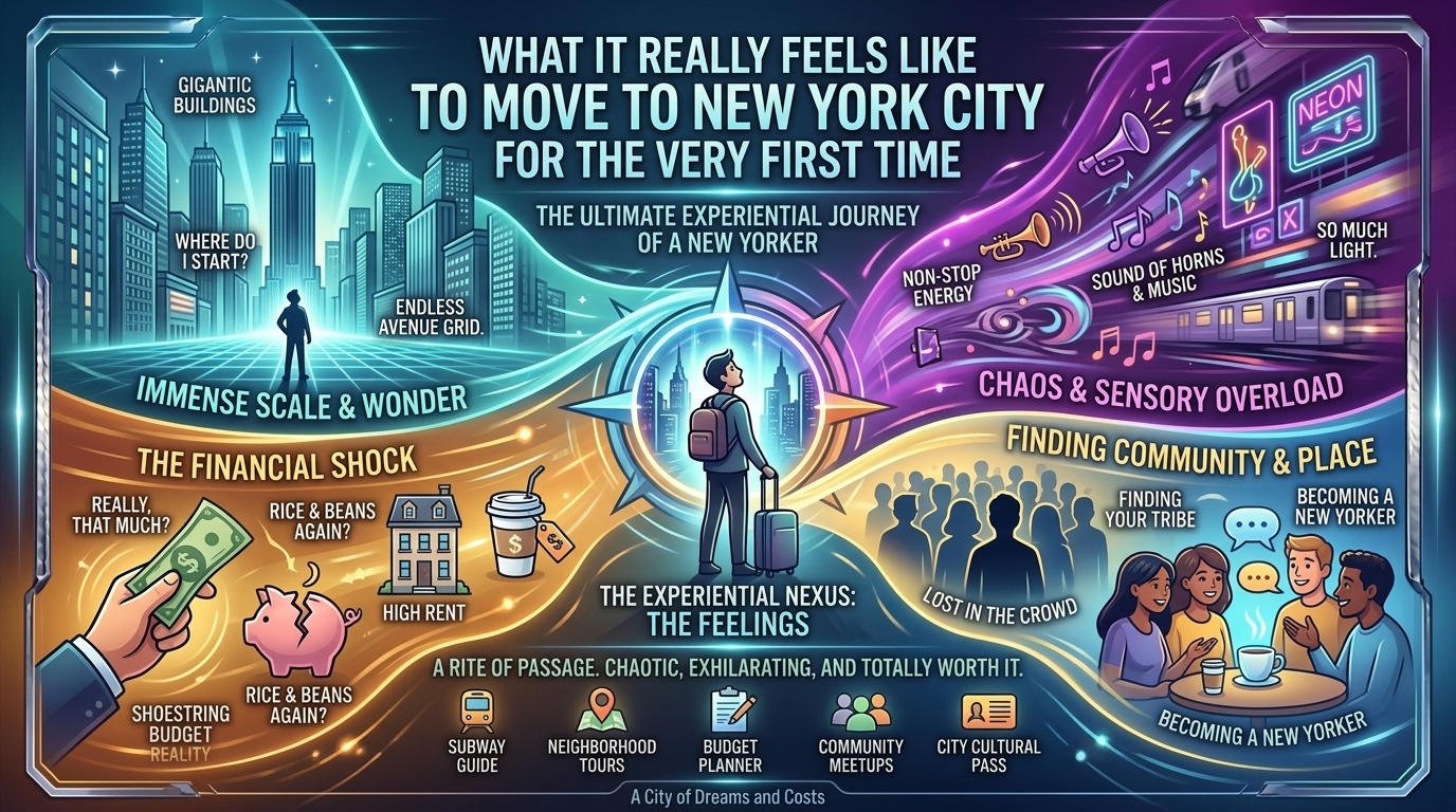 what it really feels like to move to new york city for the very first time