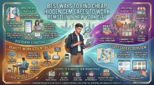 best ways to find cheap hidden gem cafes to work remotely in new york city