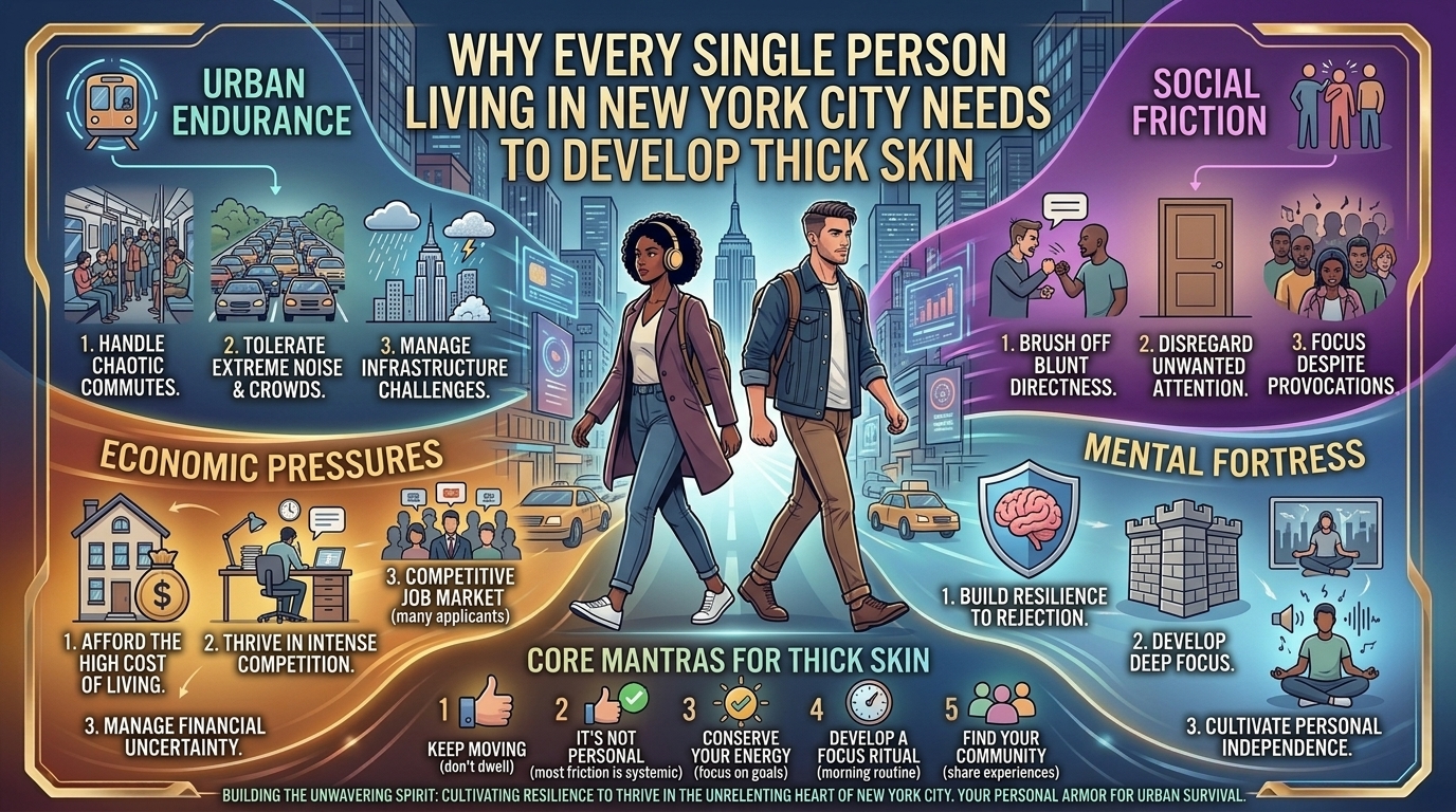 why every single person living in new york city needs to develop thick skin