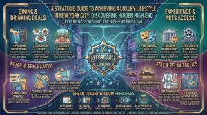 how to enjoy a luxury lifestyle in new york city without spending a fortune