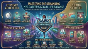 how to balance a demanding corporate career and a social life in new york