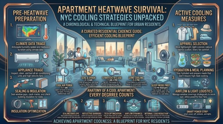 How to keep your apartment cool during the humid summer heatwaves in new york