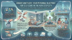 how to practice self care when the city around you never seems to sleep