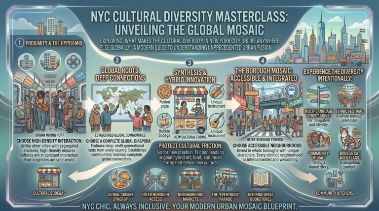 What makes the cultural diversity in new york city unlike anywhere else globally