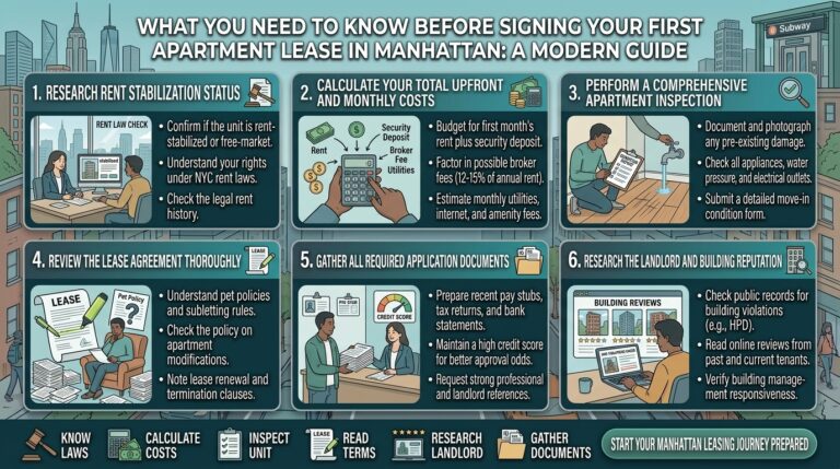 What you need to know before signing your first apartment lease in manhattan