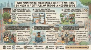 why maintaining your unique identity matters so much in a city full of trends