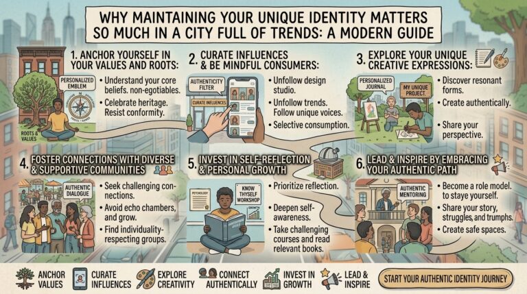 Why maintaining your unique identity matters so much in a city full of trends