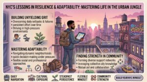 what lessons living in new york city teaches you about resilience and adaptability
