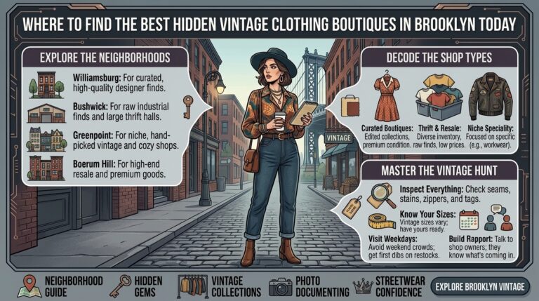 Where to find the best hidden vintage clothing boutiques in brooklyn today