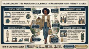 where to shop for sustainable ethical fashion brands founded by local designers here