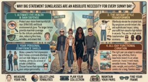 why big statement sunglasses are an absolute necessity for every sunny day here