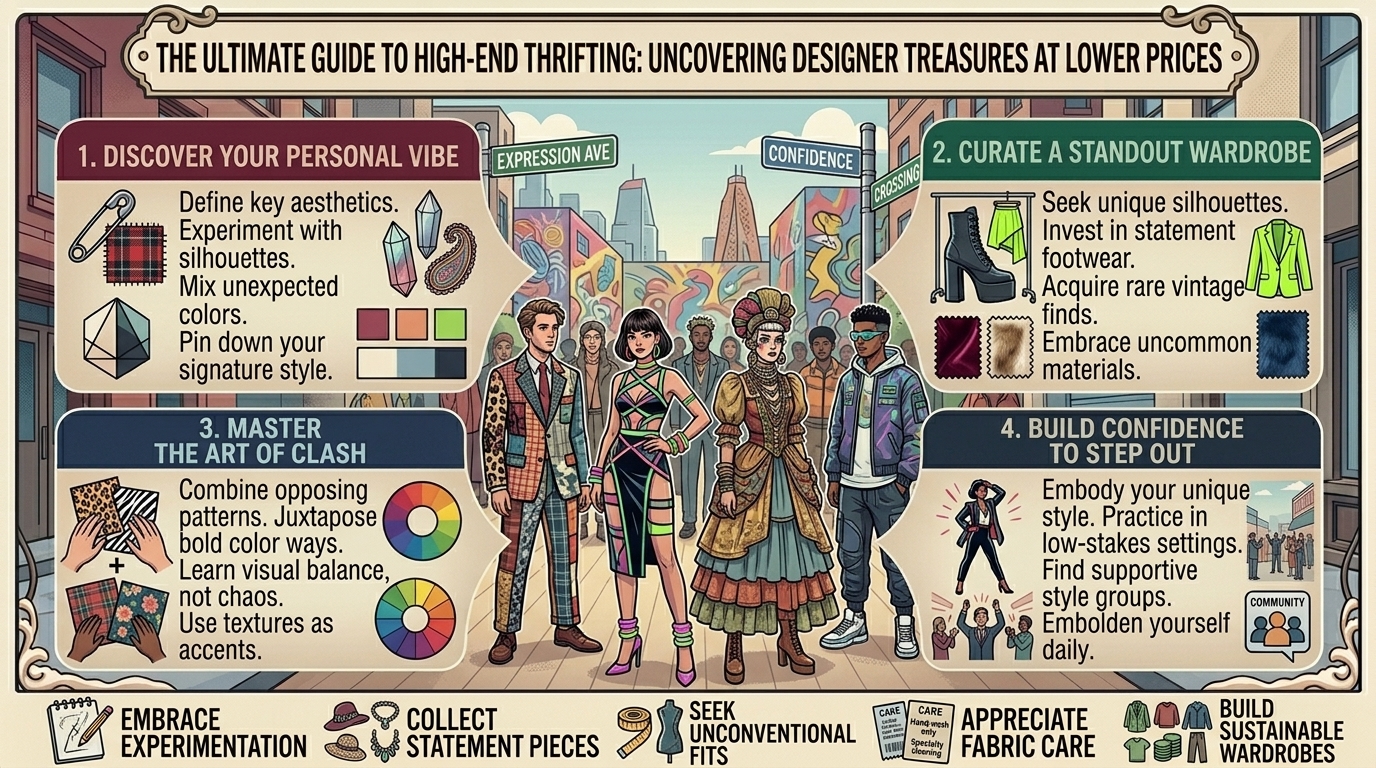 how to express your individual personality through bold fashion choices in public