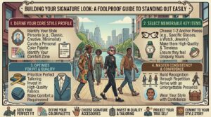 how to build a signature look that makes you stand out in a crowd easily