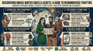 The best neighborhood thrift shops for finding unique winter coats and jackets