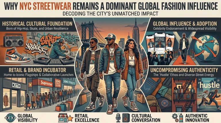 Why streetwear culture in new york remains a dominant global fashion influence
