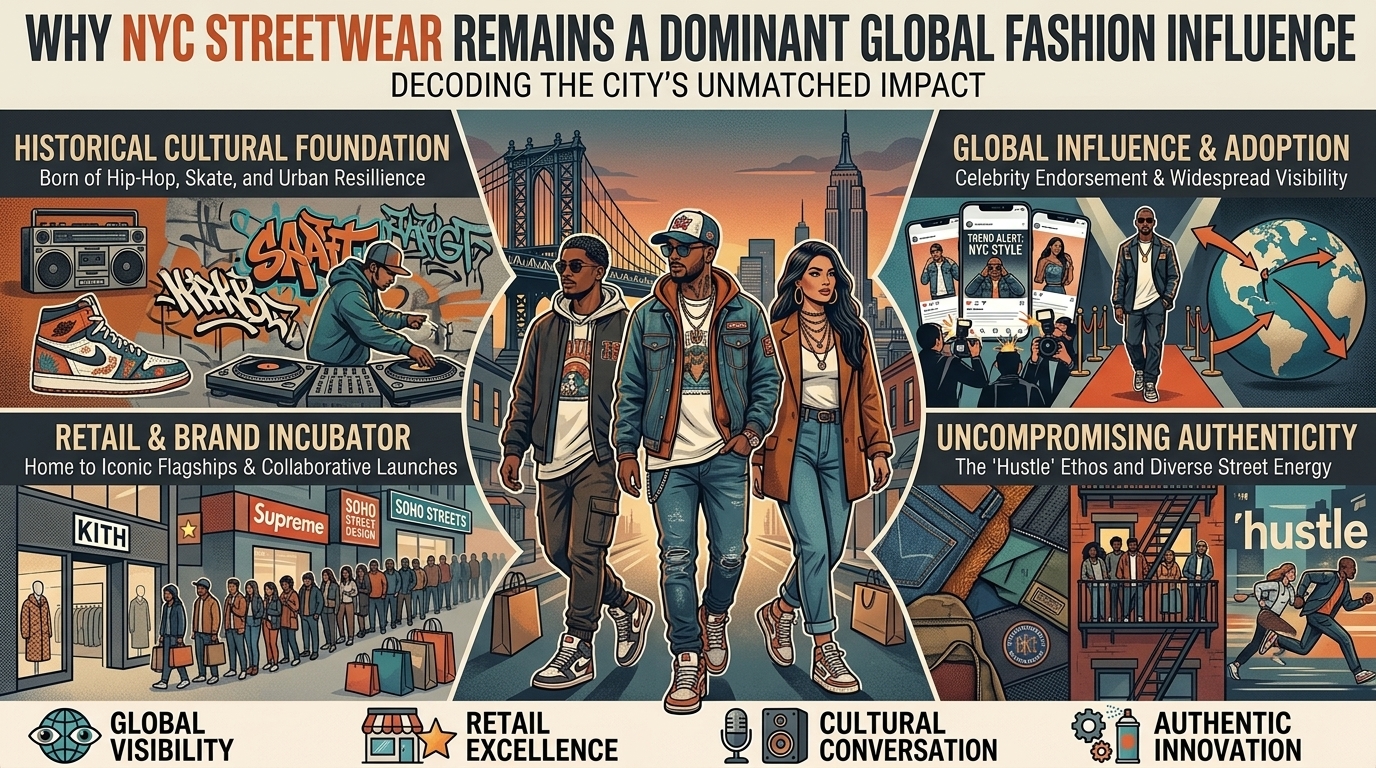 why streetwear culture in new york remains a dominant global fashion influence