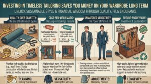 why investing in timeless tailoring saves you money on your wardrobe long term