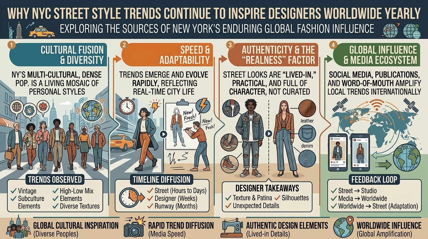 why street style trends in new york continue to inspire designers worldwide yearly