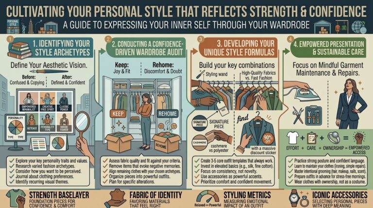 How to cultivate a personal style that reflects your inner strength and confidence