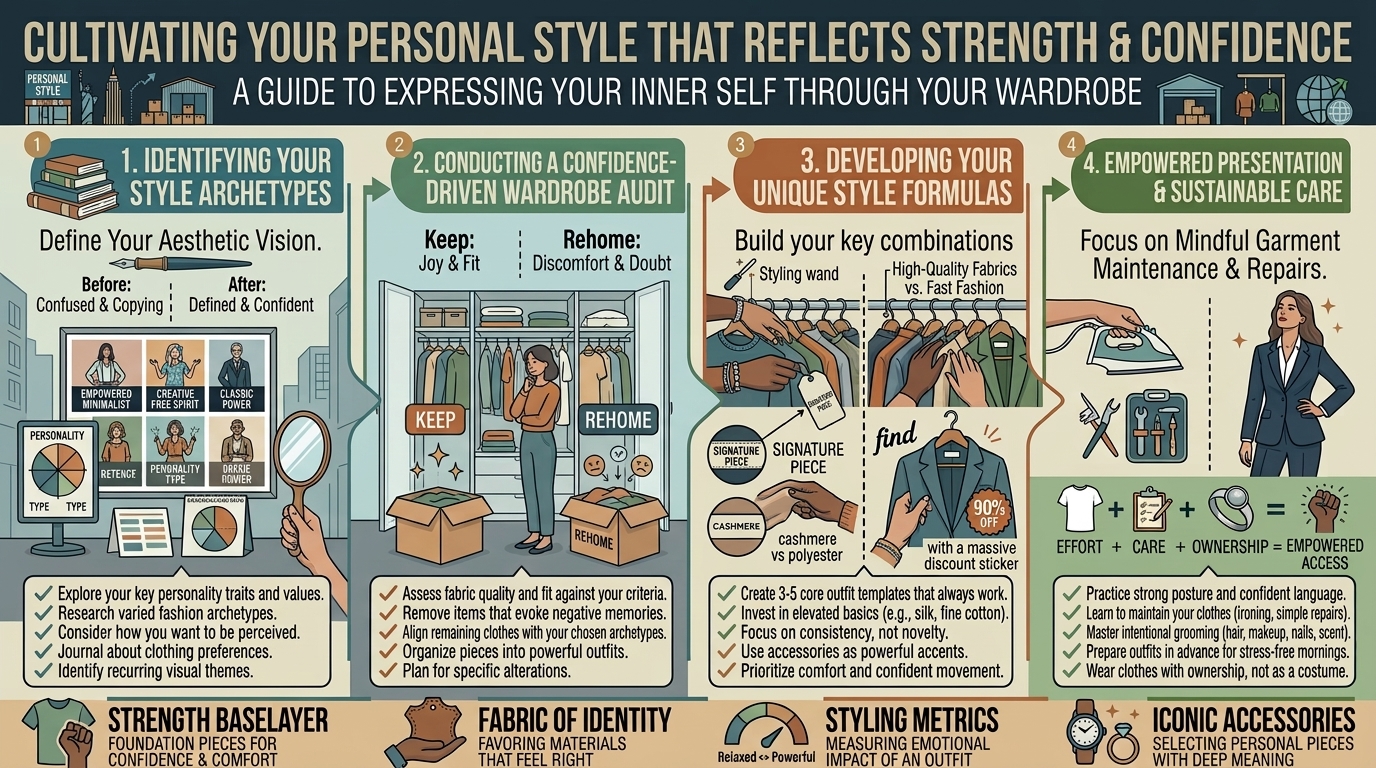 how to cultivate a personal style that reflects your inner strength and confidence