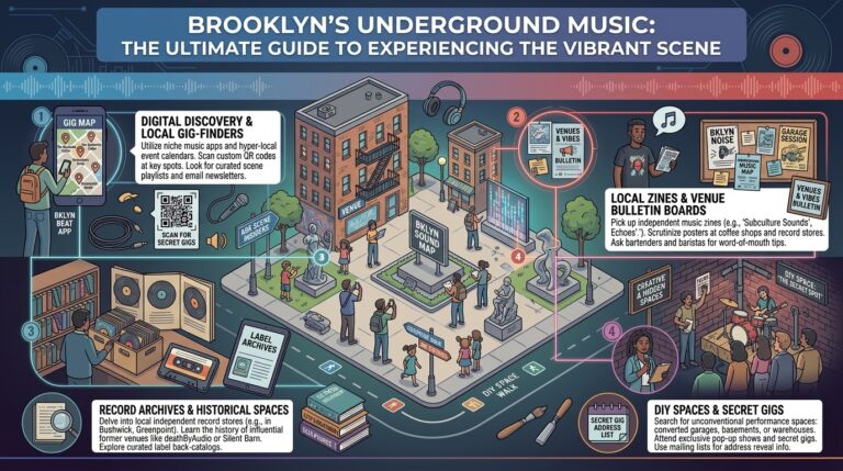 The ultimate guide to experiencing the vibrant underground music scene in brooklyn