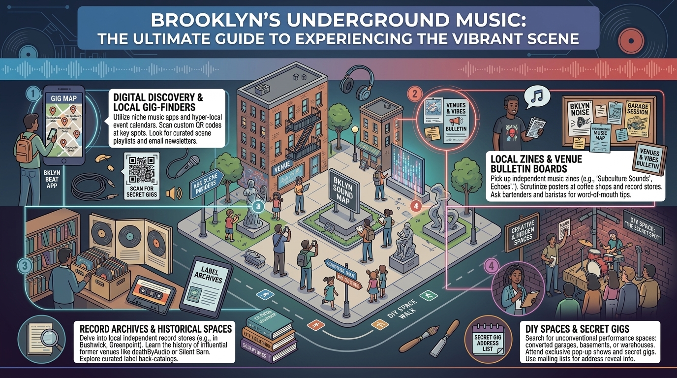 the ultimate guide to experiencing the vibrant underground music scene in brooklyn