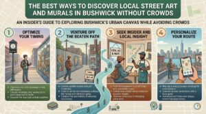 the best ways to discover local street art and murals in bushwick without crowds