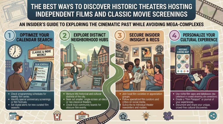 How to find historic theaters hosting independent films and classic movie screenings