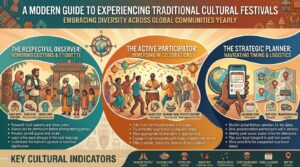 how to experience traditional cultural festivals held across different ethnic communities yearly