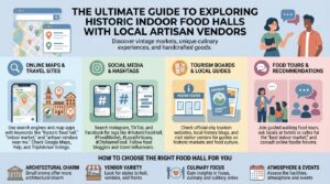 The ultimate guide to exploring historic indoor food halls with local artisan vendors