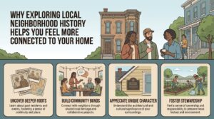 why exploring local neighborhood history helps you feel more connected to your home