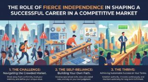 the role of fierce independence in shaping a successful career in a competitive market