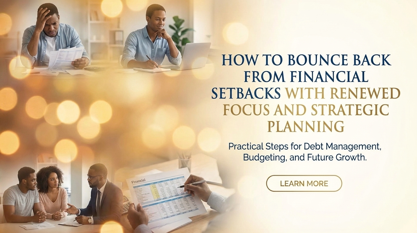 how to bounce back from financial setbacks with renewed focus and strategic planning