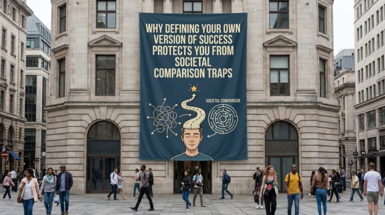 Why defining your own version of success protects you from societal comparison traps