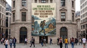 how to build long term resilience by facing minor daily discomforts head on