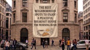 the best neighborhood spots to enjoy a peaceful breakfast before the morning rush