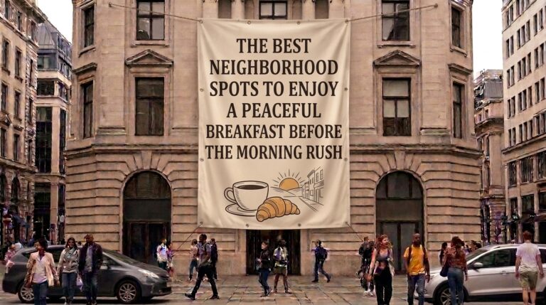 The best neighborhood spots to enjoy a peaceful breakfast before the morning rush