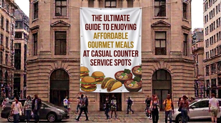 The ultimate guide to enjoying affordable gourmet meals at casual counter service spots