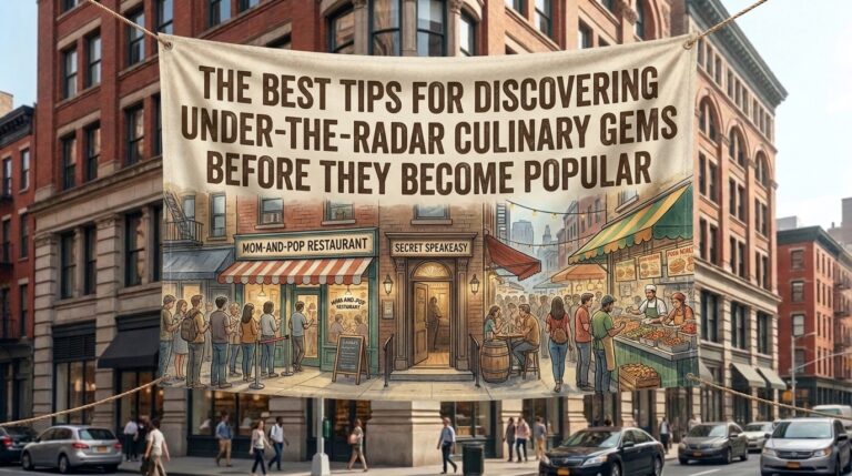 The best tips for discovering under the radar culinary gems before they become popular