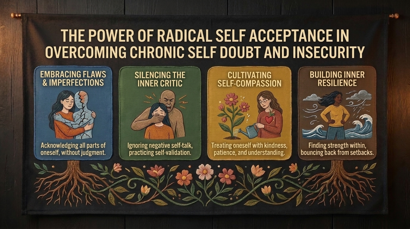 the power of radical self acceptance in overcoming chronic self doubt and insecurity
