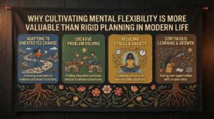 why cultivating mental flexibility is more valuable than rigid planning in modern life