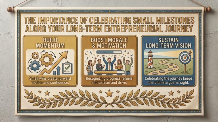 The importance of celebrating small milestones along your long term entrepreneurial journey