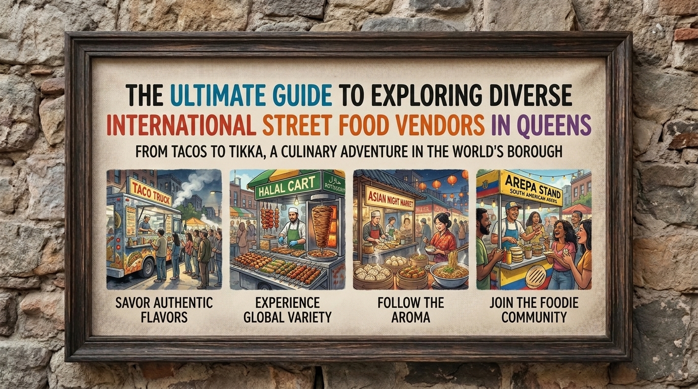 the ultimate guide to exploring diverse international street food vendors in queens