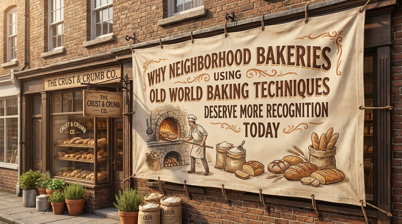 why neighborhood bakeries using old world baking techniques deserve more recognition today