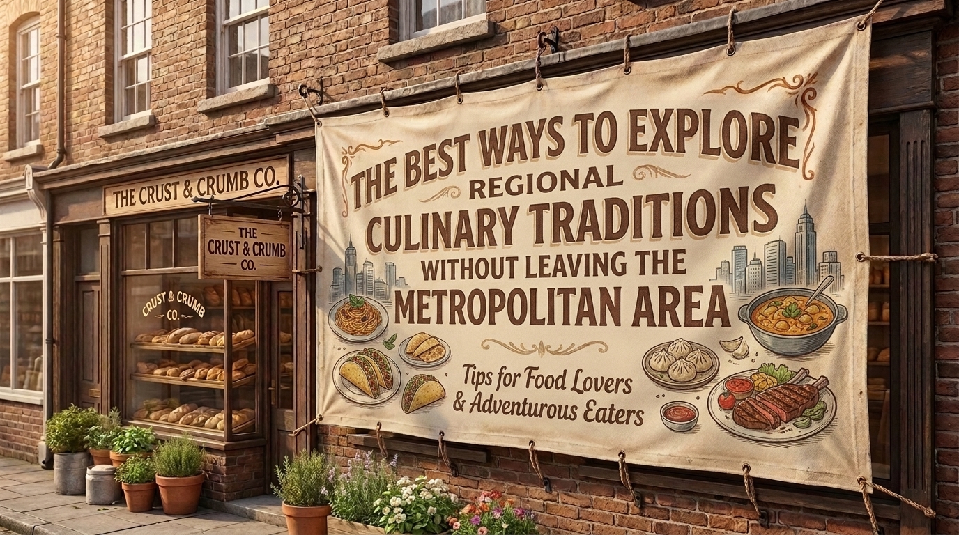 the best ways to explore regional culinary traditions without leaving the metropolitan area