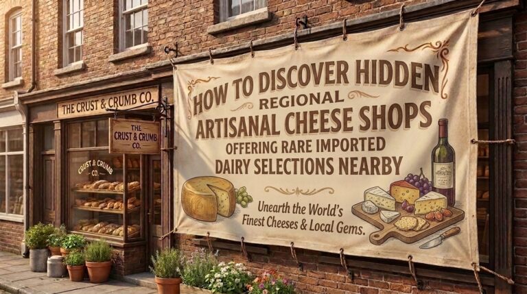 How to discover hidden artisanal cheese shops offering rare imported dairy selections nearby