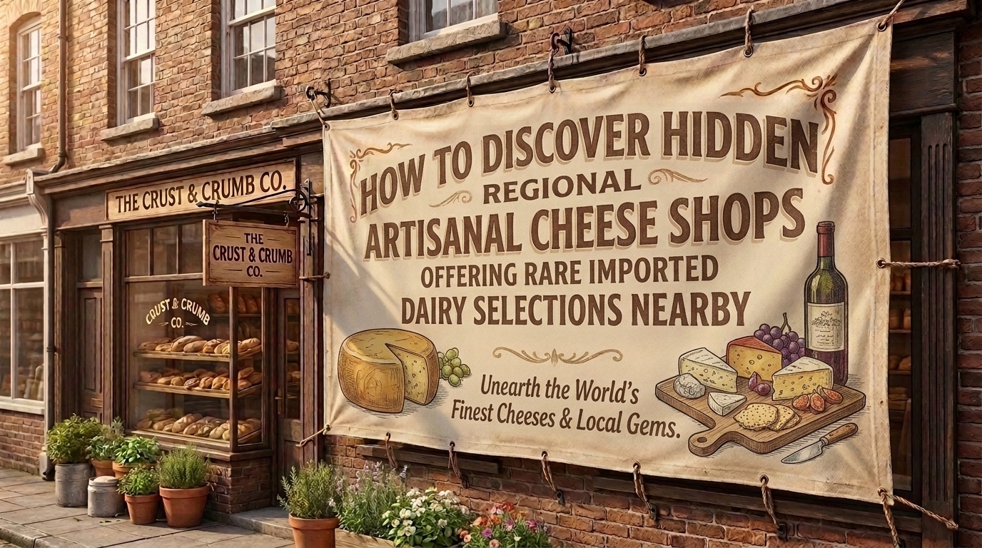 how to discover hidden artisanal cheese shops offering rare imported dairy selections nearby