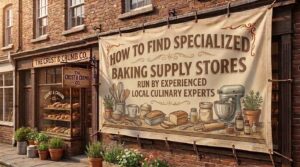 how to find specialized baking supply stores run by experienced local culinary experts