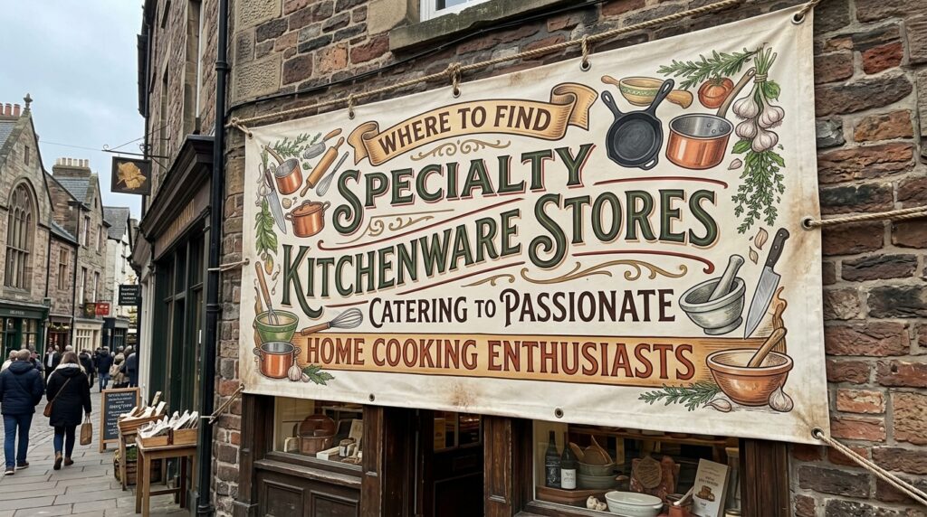 Where to find specialty kitchenware stores catering to passionate home cooking enthusiasts