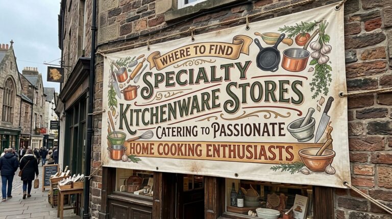 Where to find specialty kitchenware stores catering to passionate home cooking enthusiasts